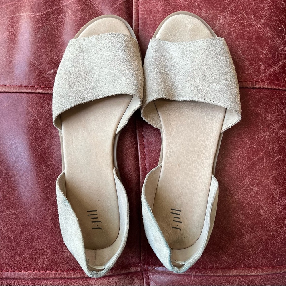 Neutral Suede J.Jill Sandals